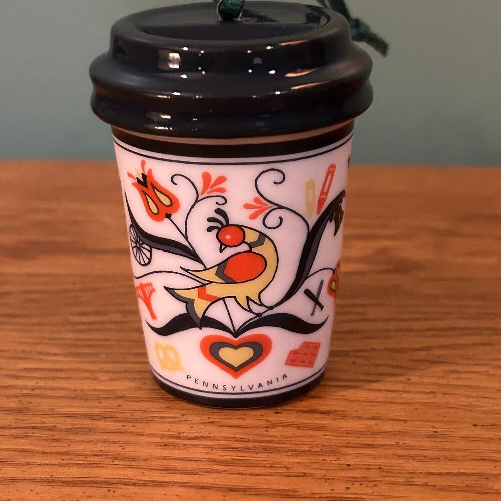 STARBUCKS PENNSYLVANIA ORNAMENT BRAND NEW NEVER USED